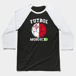 Futbol Mode On Baseball T-Shirt